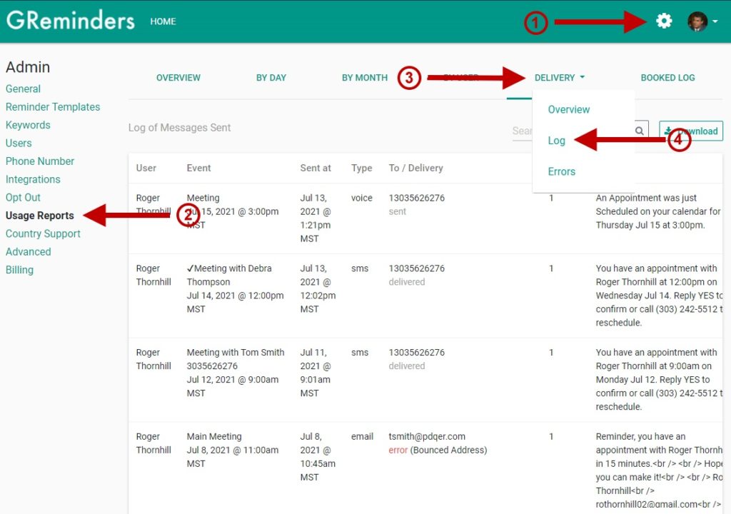 Logs for Compliance