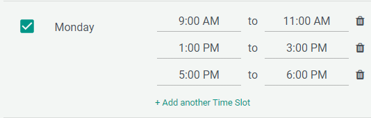 Daily Schedule
