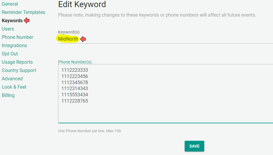Keywords