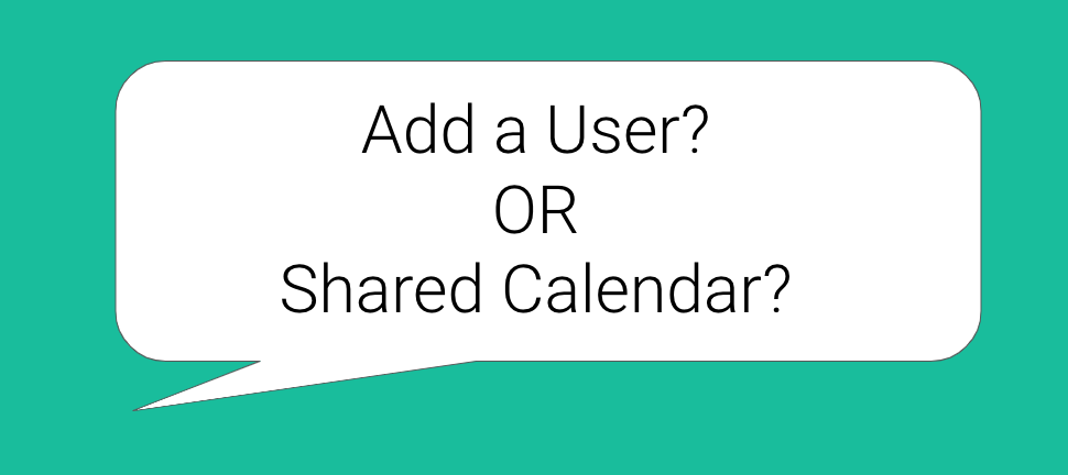 Adding Users Vs Sharing Calendars SMS Text Reminders For Google 