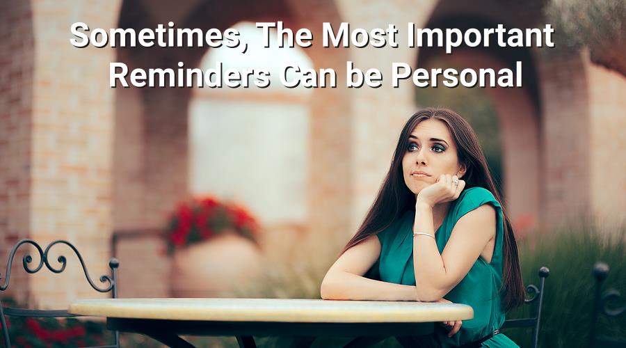 Personal Reminders for Busy Professionals