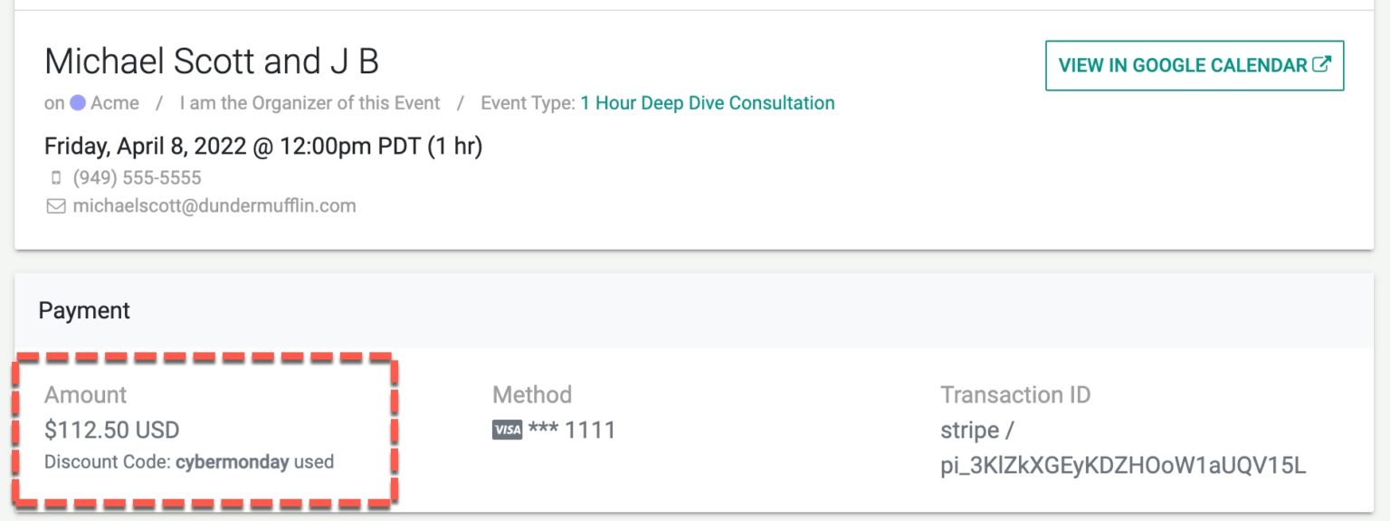 Discount Codes / Coupons for Payments SMS / Text Reminders for Google