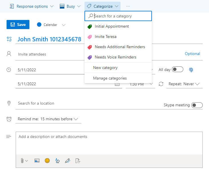 Outlook Reminders Send Outlook Calendar Reminders Based On Categories