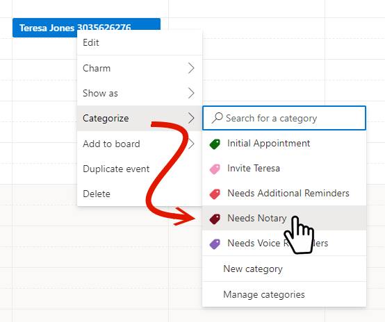 Notary Category