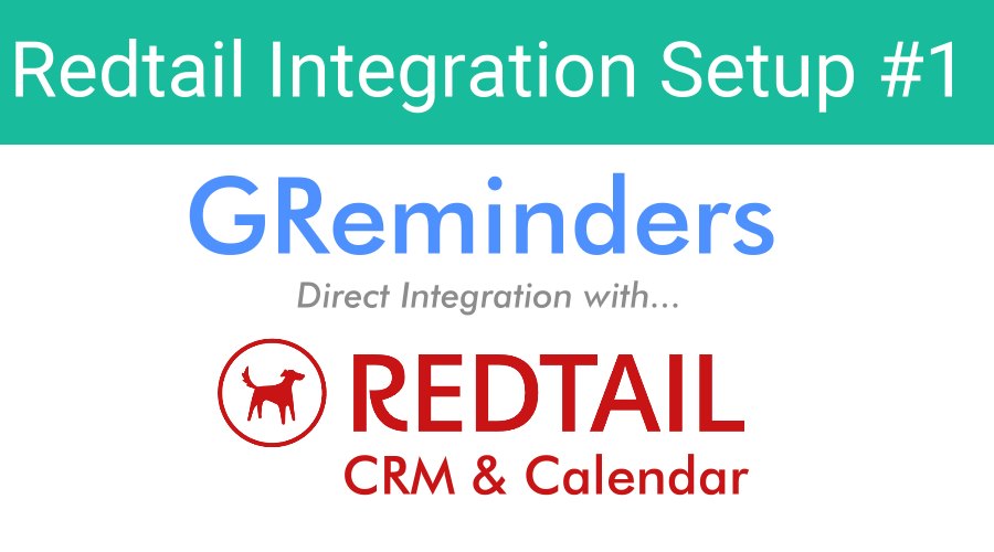Redtail Integration When Using Redtail Calendar
