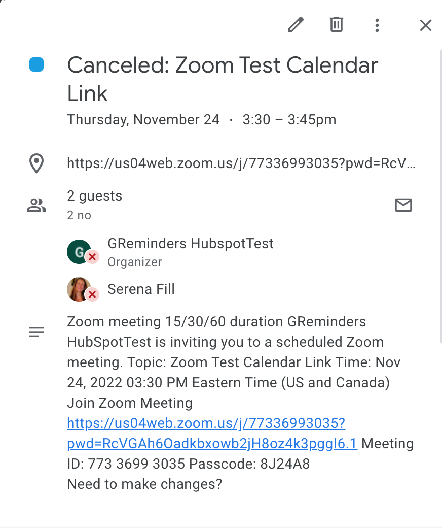 Using Hubspot Scheduling with GReminders SMS Reminders - End to End ...