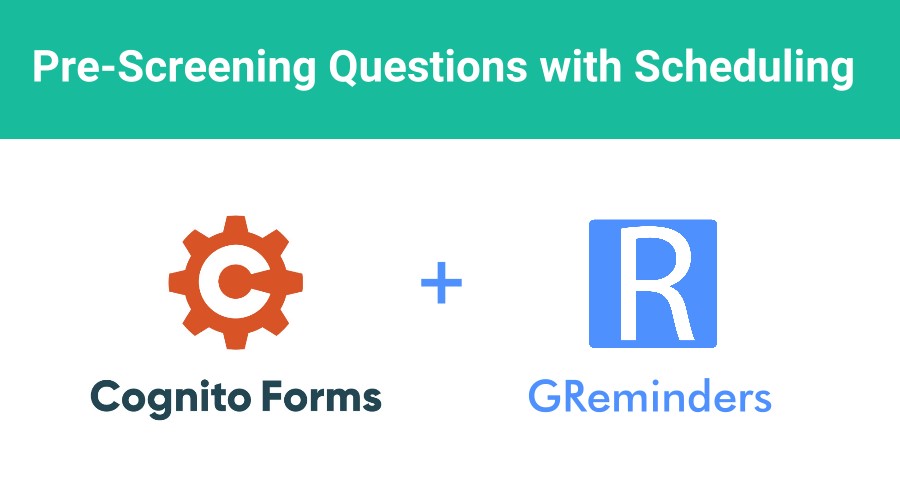 Create Pre-Screening Questions with Online Scheduling