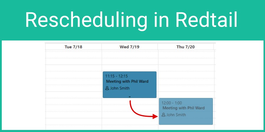 Rescheduling in Redtail