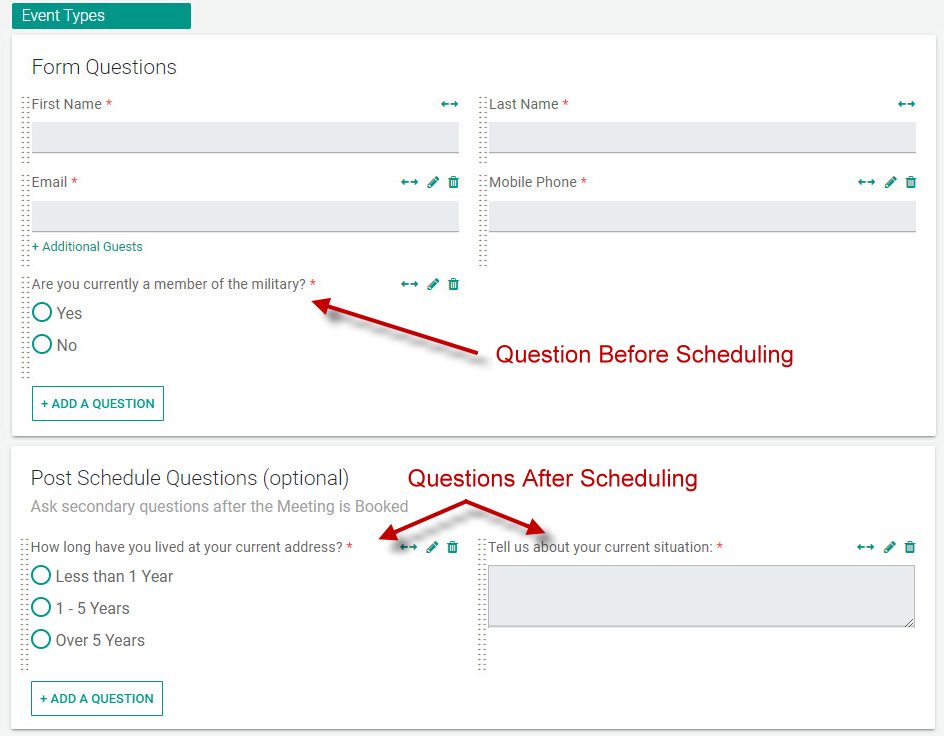 Post Schedule Questions