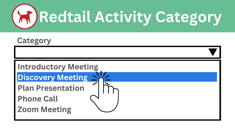 GReminders Meeting Category and Redtail