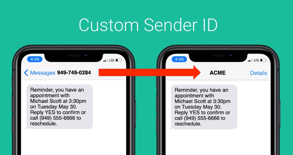 Custom Sender ID