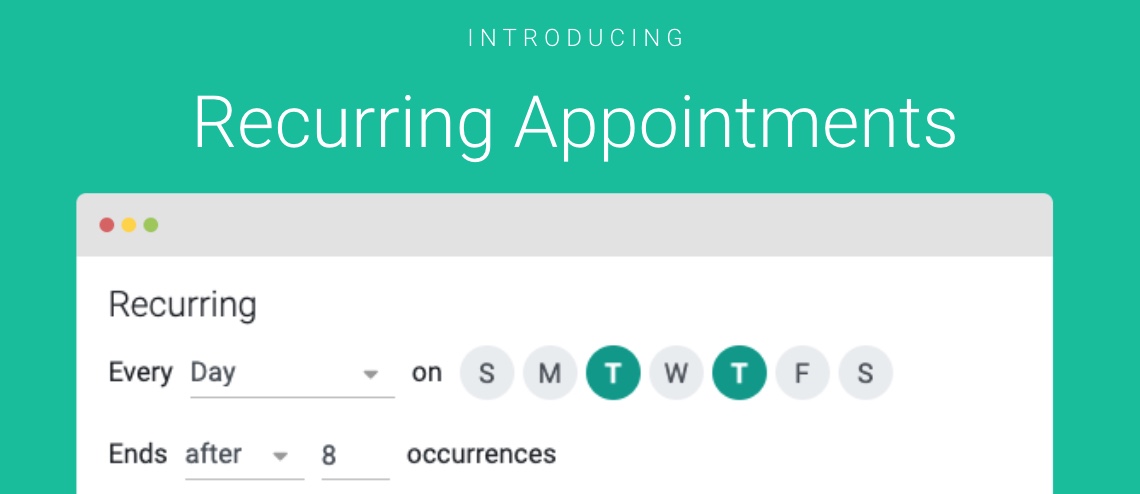 Scheduling Recurring Appointments