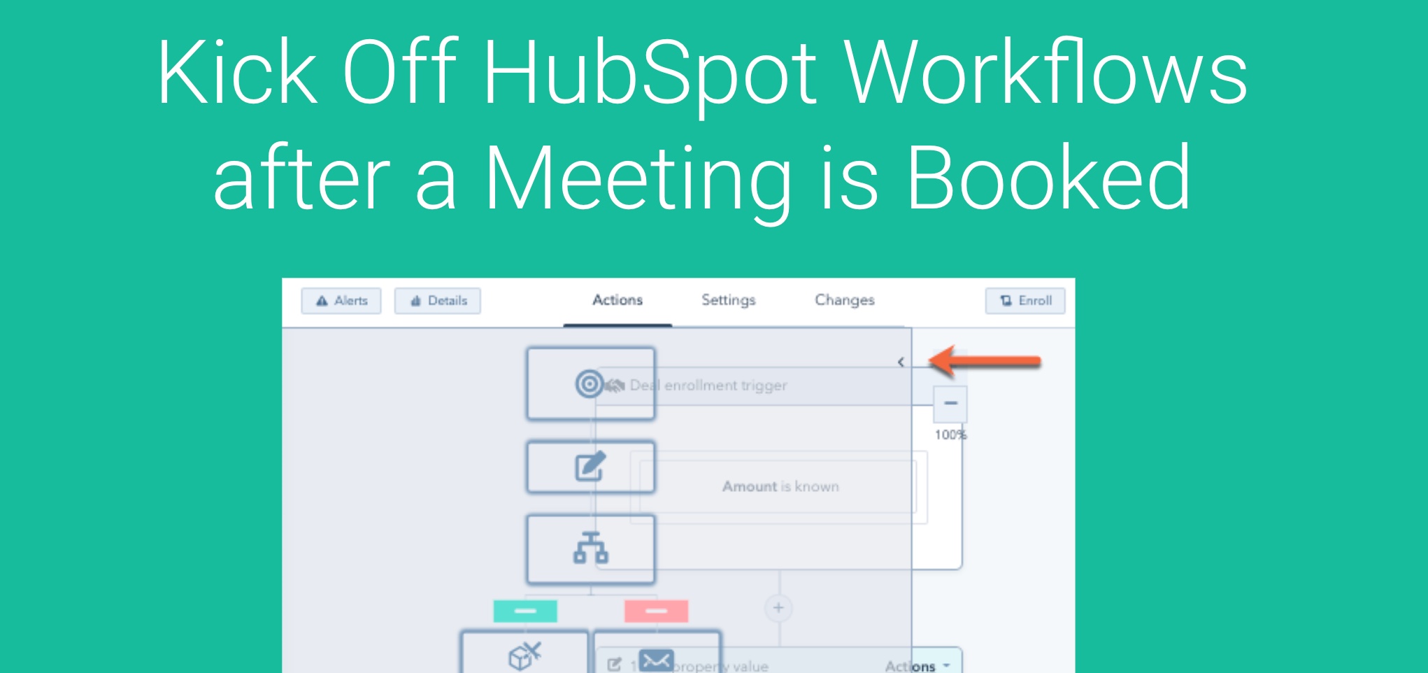 Hubspot Workflows Booking Meetings