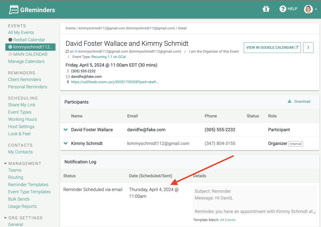 How do I know if Reminders were Sent? - End to End Meeting Management ...