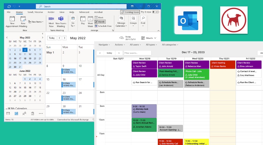 Using Redtail Calendar With Outlook