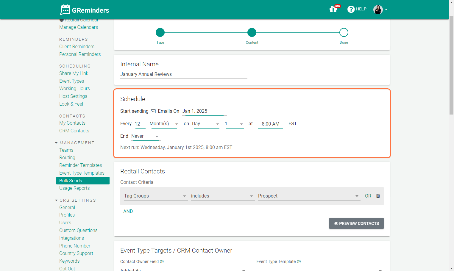 Client Automation: Bulk Sends - End to End Meeting Management Platform ...