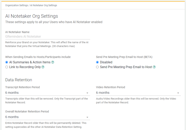 AI Notetaker Setup Help Guide - End to End Meeting Management Platform ...