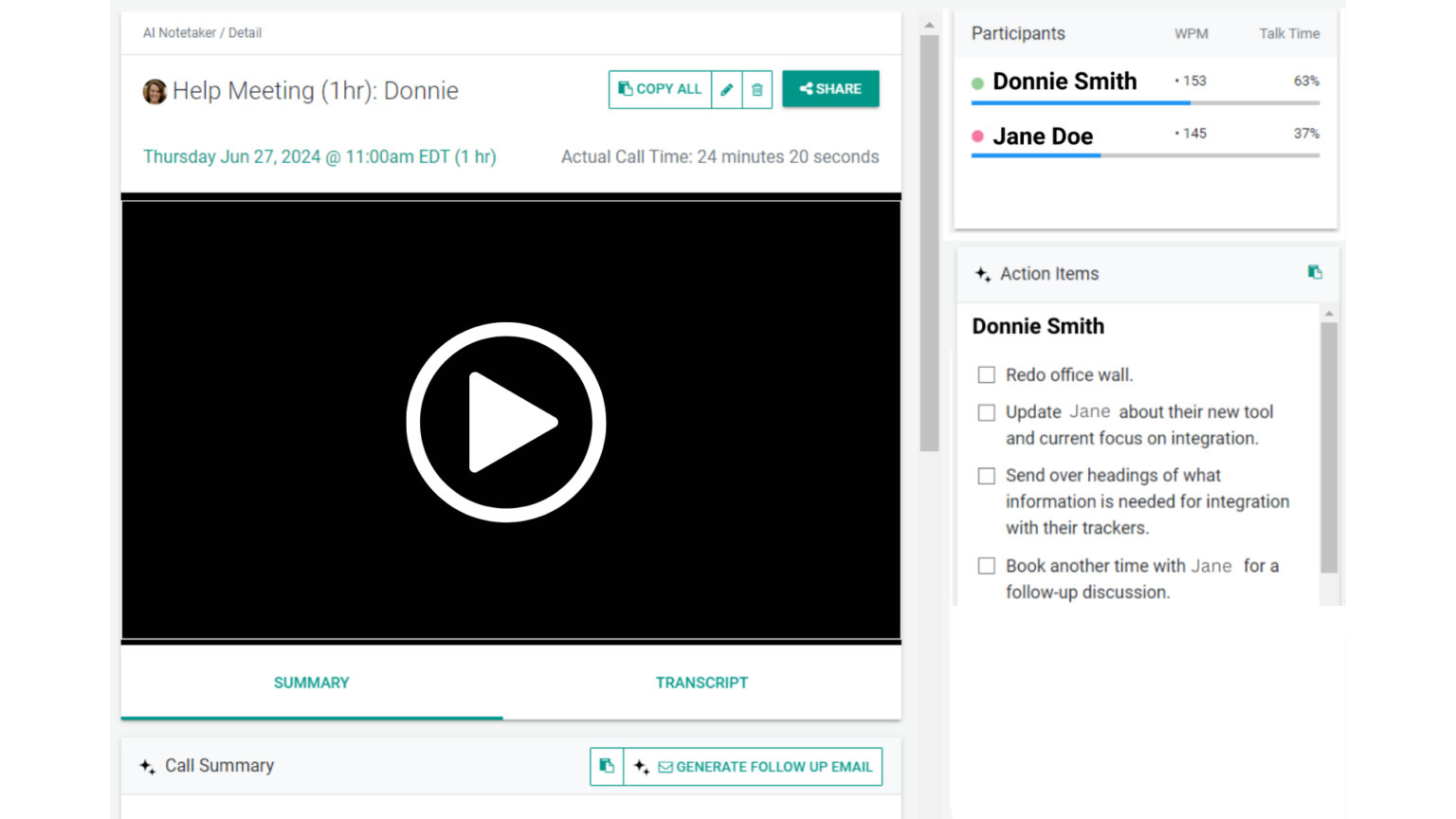 AI Notetaker Setup Help Guide - End to End Meeting Management Platform ...