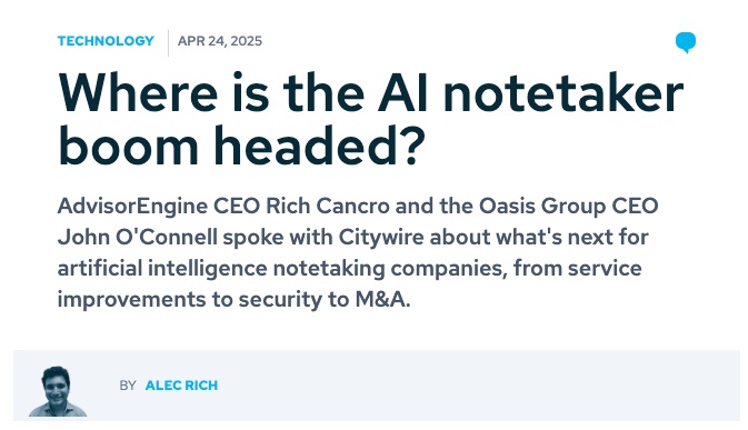 Where is the AI notetaker boom headed?