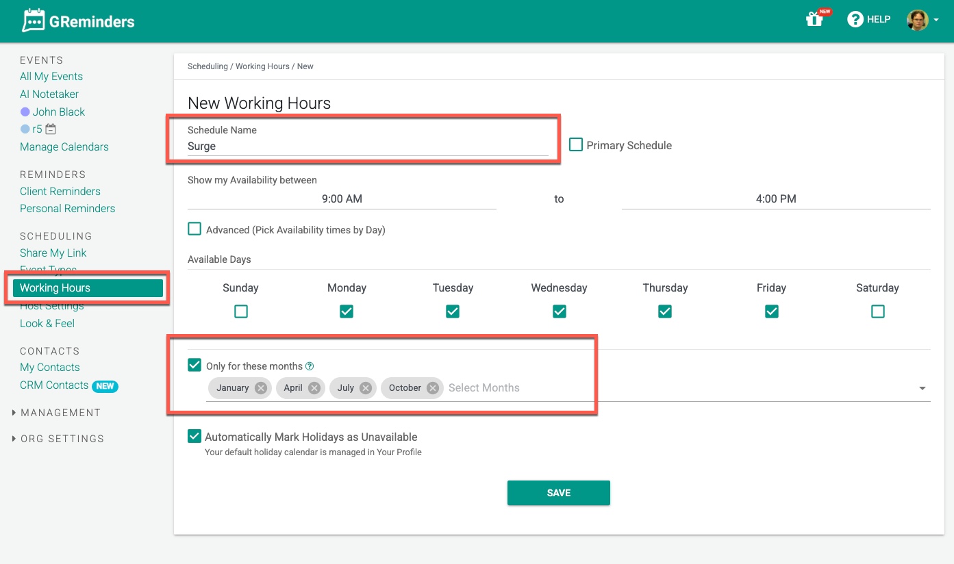 Surge Scheduling - End to End Meeting Management Platform - SMS ...