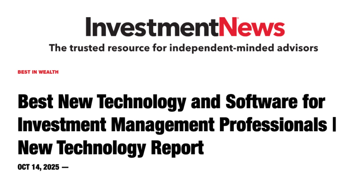 Best New Technology and Software for Investment Management Professionals – InvestmentNews