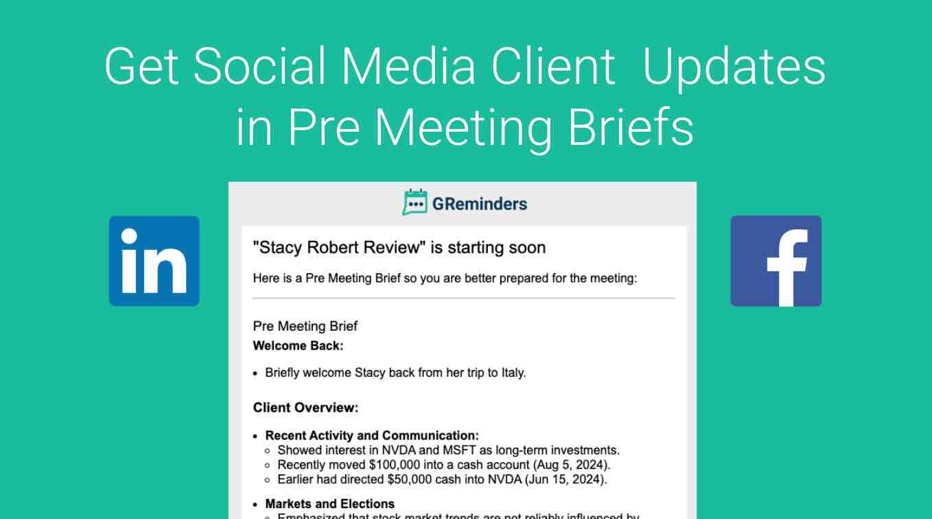 Get The Latest Social Media Posting from your Clients