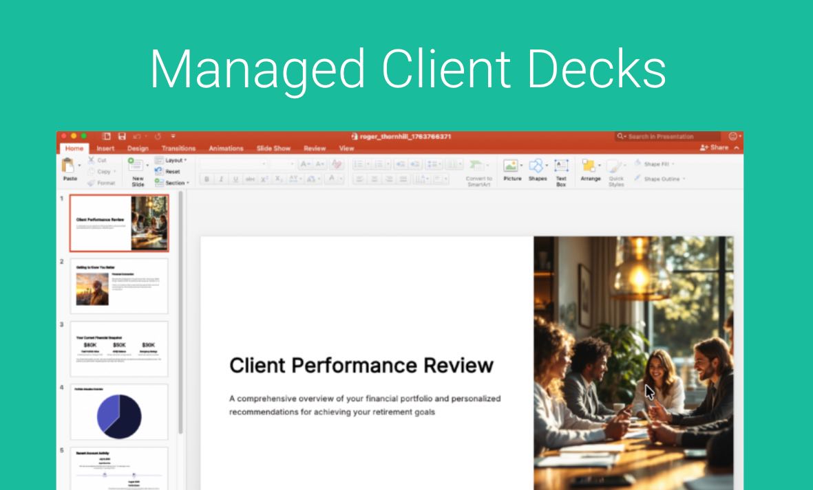Managed Client Presentations